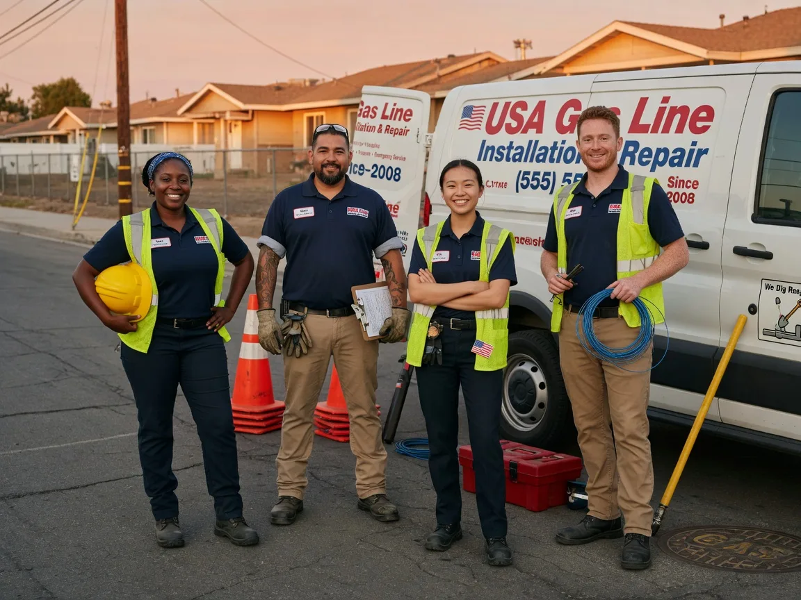 Gas Line Installation company in Whitethorn, CA